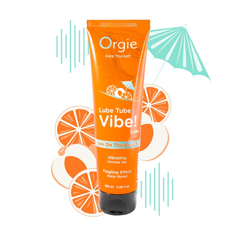 Orgie|Lube Tube Vibe! Sex On The Beach 跳動式快感液 性感沙灘味