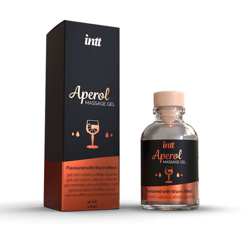 巴西Intt|Aperol massage gel 果味情趣精油 甜酒暖感 30ml