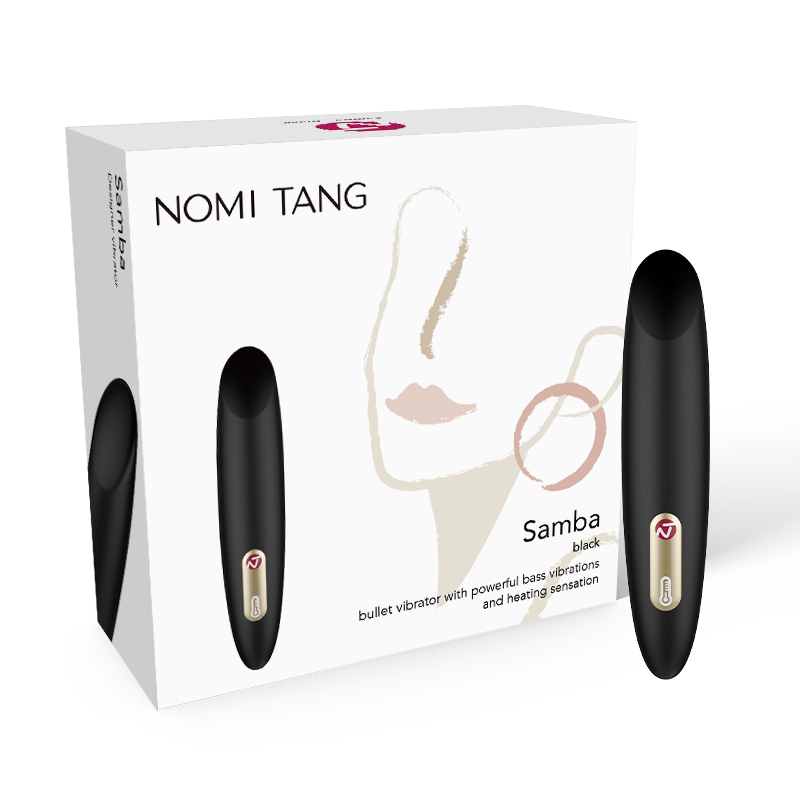 Nomi Tang|德國 Samba 桑巴⼩電鑽 迷你震動加溫 G點按摩棒