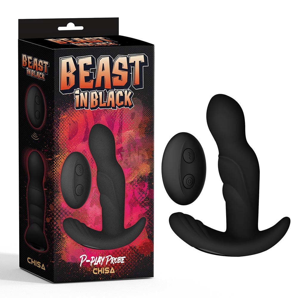 CHISA|琦莎 BEAST IN BLACK系列 P潮振搖無線 前列腺探險家