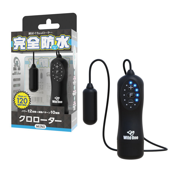 SSI Japan|完全防水 黑色跳蛋 Type-R 迷你 電動跳蛋