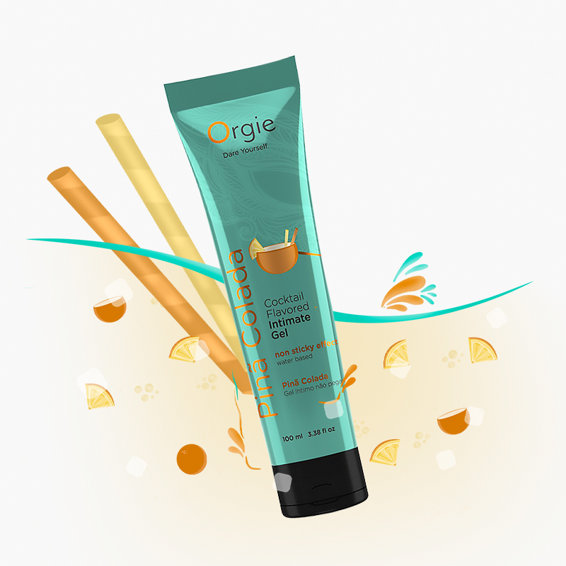 Orgie|葡萄牙 Lube Tube Cocktail Pina Colada 椰林飄香味潤滑液 100ml