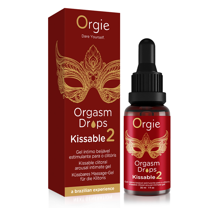 Orgie|葡萄牙 ORGASM DROPS KISSABLE 2代 陰蒂溫熱快感 可食用 加強版高潮液- 30ml
