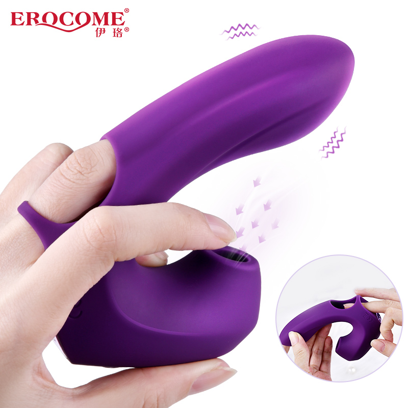 EROCOME|伊珞 繪架座 Pictor 手指穿戴摳動雙頭吸啜 吸吮 電動按摩棒