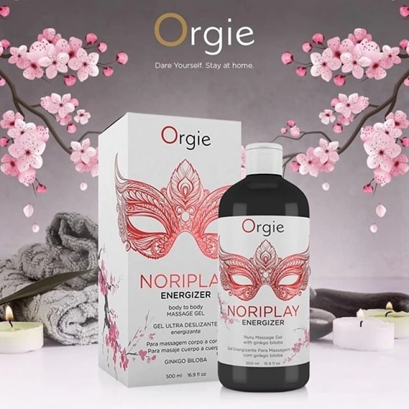 Orgie|葡萄牙 Noriplay ENERGIZER 身貼身活力型 滑嘟嘟按摩油 GE L- 500ml