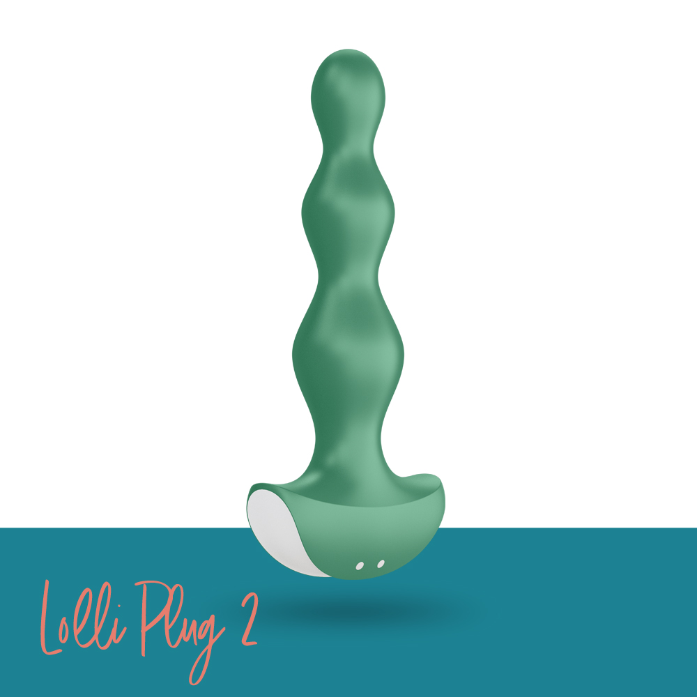 Satisfyer|德國 Lolli Plug 1 後庭震動器 前列腺按摩器 - 綠