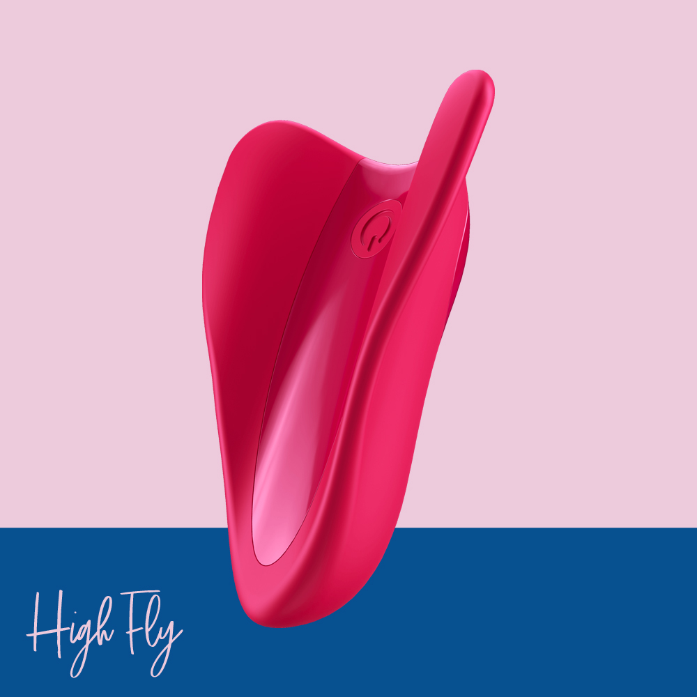 Satisfyer|德國 High Fly 陰蒂震動器 震動跳蛋 - 紅