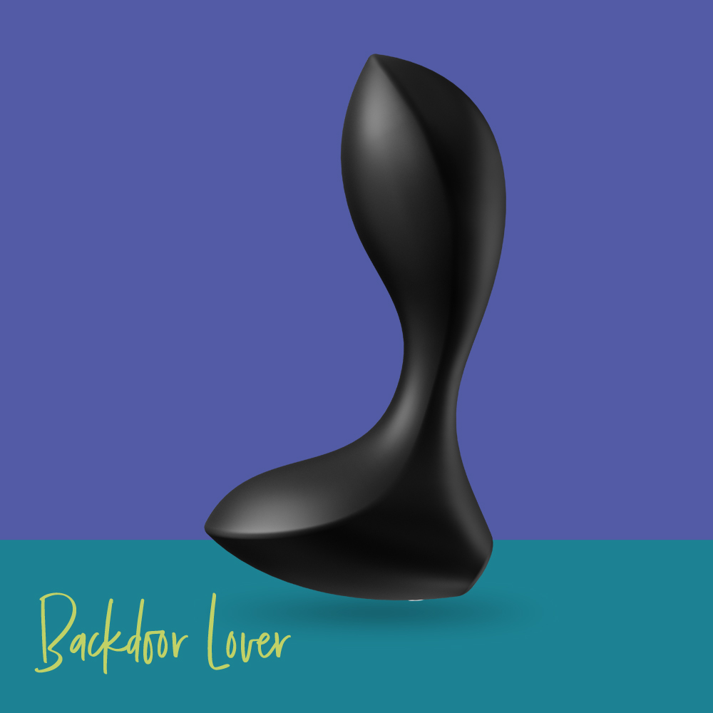 Satisfyer|德國 Backdoor Lover 後庭震動器 前列腺按摩器 - 黑