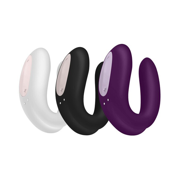 Satisfyer|德國 Double Joy 智能雙人共震器 - 白