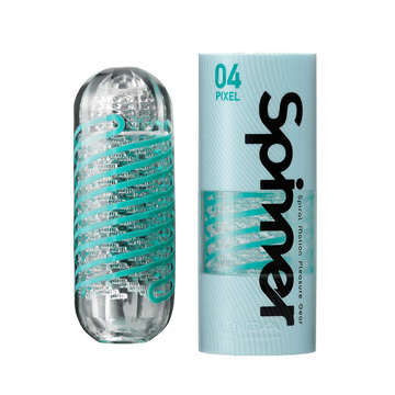 TENGA|SPINNER New series 自動迴轉旋吸 飛機杯 SPN-004 - PIXEL/迴旋梯