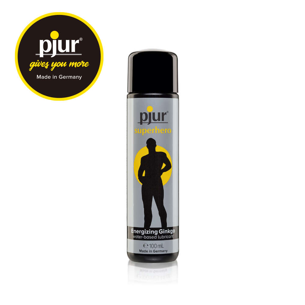 德國PJUR|碧宜潤 superhero Energizing Glide 超級英雄活力提升水性潤滑液 - 100ml