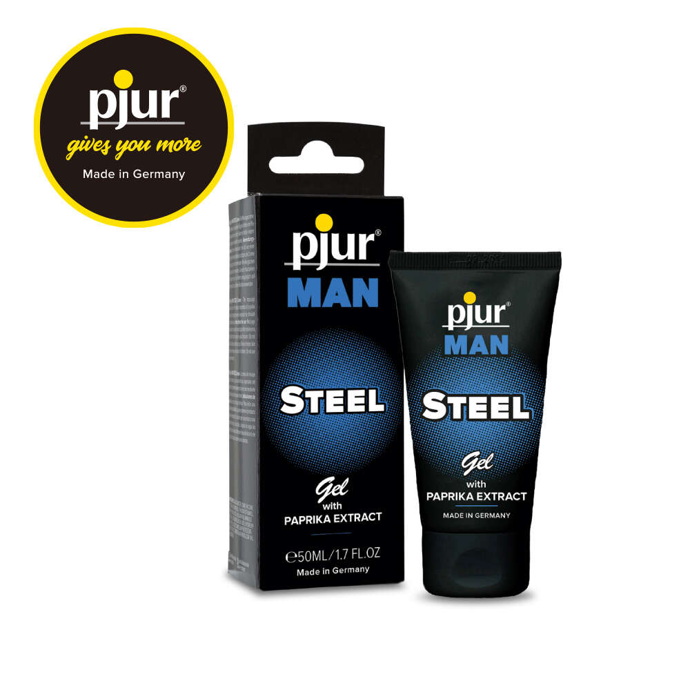 德國PJUR|碧宜潤 MAN STEEL Gel 鋼鐵英雄男性活力保養凝膠 - 50ml