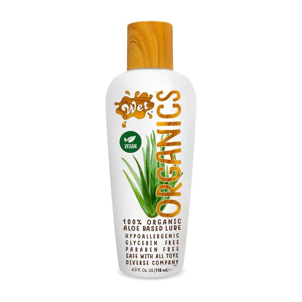 Wet|美國 Organics 水性有機蘆薈 潤滑液 - 118ml